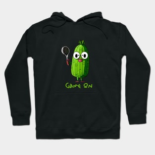 Pickle Playing Pickleball - Game On Hoodie